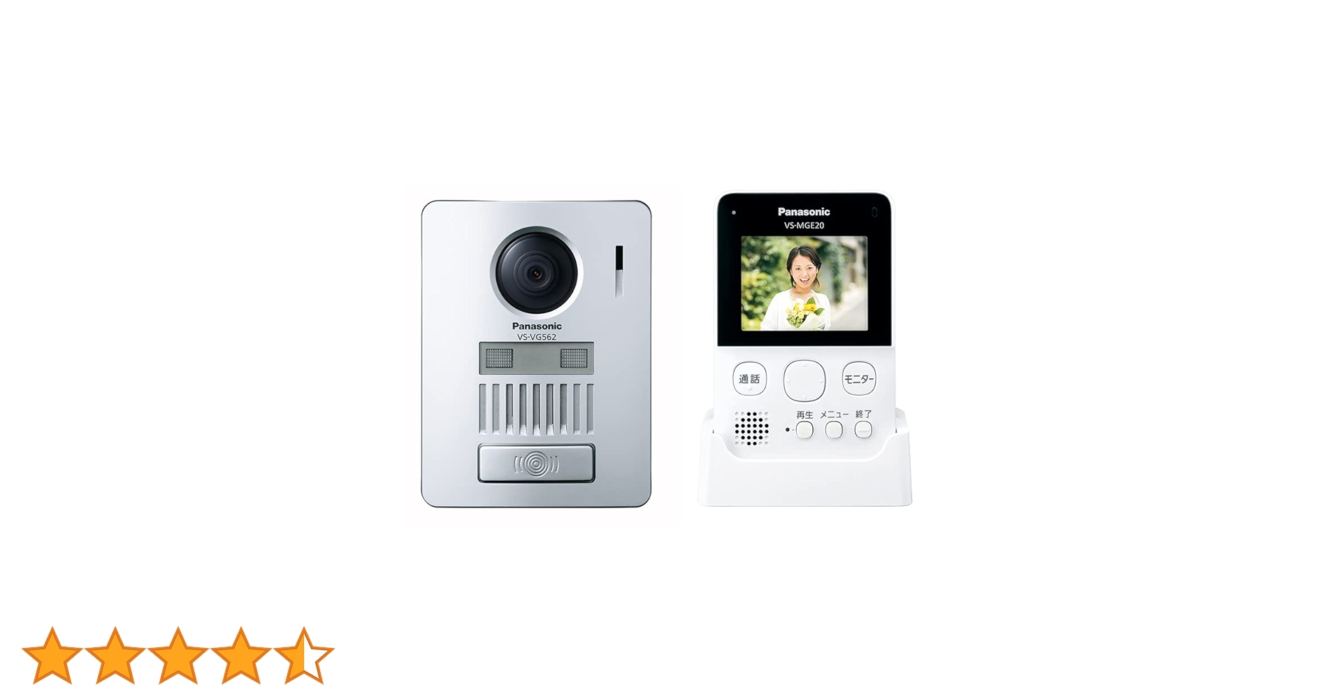 Panasonic TVインターホン 概要 テレビドアホン 1-2タイプ（電源コード式） VL-SE30KLA